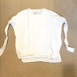 Frank & Eileen TEE LAB Classic White Long Sleeve Tee